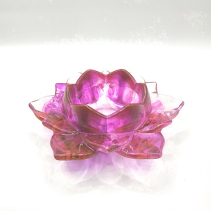 Mécsestartó - Lótusz - otthon & életmód - gyertya, illat, aroma - mécses és mécsestartó - Meska.hu