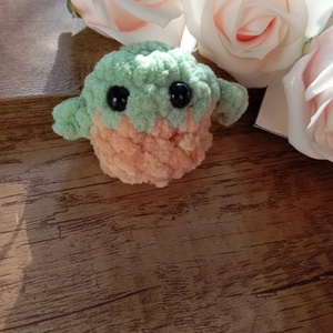 Apró horgolt Yoda - Meska.hu