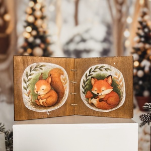 Fa mesekönyv (barna) - kellékek & szerszámok - dekorációs kellékek - termések, terméscsomagok - Meska.hu