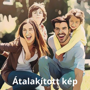 Egyedi családi portré - művészet - fotográfia - portré - Meska.hu