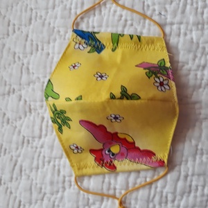 Sárga gyermekmaszk, Ruha & Divat, Maszk, Arcmaszk, Gyerek, Varrás, MESKA