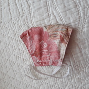 Rózsás maszk  - ruha & divat - maszk, arcmaszk - női - Meska.hu