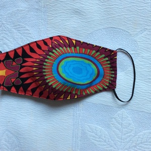 Szines/desigual stílusú mintával/maszk , Maszk, Arcmaszk, Férfi & Uniszex, Varrás, MESKA