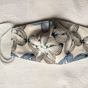 Nagyvirágos textil maszk, Ruha & Divat, Maszk, Arcmaszk, Női, Varrás, MESKA