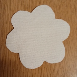 Fehér pohár alátét talpaspohárra -  - Meska.hu