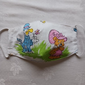 Mintás gyermekmaszk - ruha & divat - maszk, arcmaszk - gyerek - Meska.hu