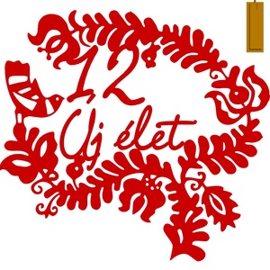 Magyar népmese ihlette egyedi házszámtábla  3D nyomtatott, időjárásálló ASA. - otthon & életmód - ház & kert - házszám - Meska.hu