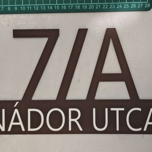 Egyedi házszámtábla - otthon & életmód - ház & kert - házszám - Meska.hu