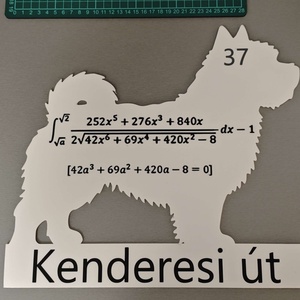TELJESEN EGYEDI házszámtábla  3D nyomtatott, időjárásálló ASA. - otthon & életmód - ház & kert - házszám - Meska.hu