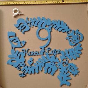 Magyar népmese ihlette egyedi házszámtábla � 3D nyomtatott, időjárásálló ASA. - otthon & életmód - ház & kert - házszám - Meska.hu