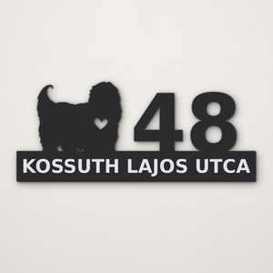 Egyedi komondor szívvel házszámtábla komondoros, Otthon & Életmód, Ház & Kert, Házszám, Mindenmás, Egyedi tervezés napon belül
- Minden házszámtábla egyedileg készül, méretre és igény szerint tervez..., MESKA