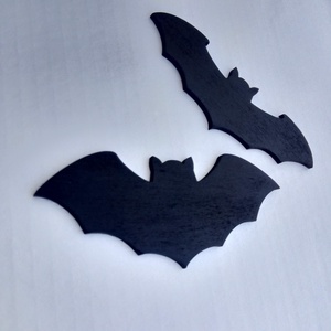 Fekete denevér - otthon & életmód - dekoráció - halloween - halloweeni dekoráció - Meska.hu