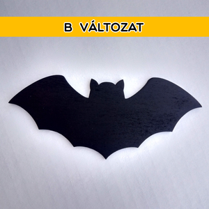 Fekete denevér - otthon & életmód - dekoráció - halloween - halloweeni dekoráció - Meska.hu