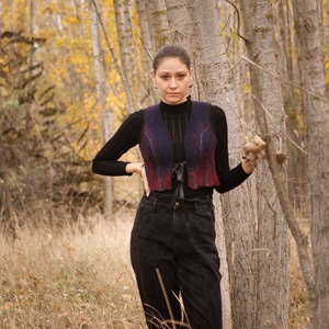 Aranytulipán  - ruha & divat - női ruha - mellény - Meska.hu