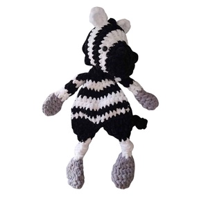 Plüss horgolt zebra alvótárs, Játék & Sport, Plüssállat & Játékfigura, Plüss mesefigurák, Horgolás, MESKA