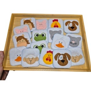 Háziállatok - memóriajáték - játék & sport - készségfejlesztő és logikai játék - memória játékok - Meska.hu