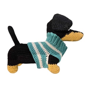 Tacskó pulóverben (2 színű) - játék & sport - plüssállat & játékfigura - kutya - Meska.hu