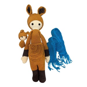 Kengurumama és kenguru baba - Amigurumi - játék & sport - baba & babaház - baba - Meska.hu