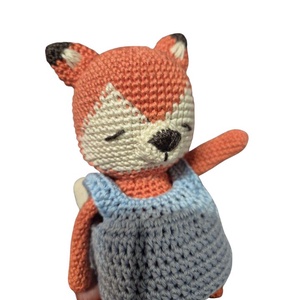 Rókalányka - horgolt játék, Játék & Sport, Plüssállat & Játékfigura, Róka, Horgolás, MESKA