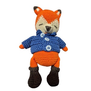 Rókafiúcska - horgolt játék, Játék & Sport, Plüssállat & Játékfigura, Róka, Horgolás, MESKA