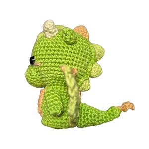 Sárkány - horgolt, mini játék - játék & sport - plüssállat & játékfigura - plüss sárkány - Meska.hu