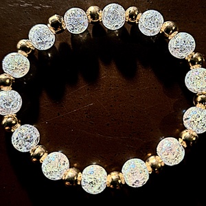 Ásványgyöngy karkötő, Ékszer, Karkötő, Ásványkarkötő, Ékszerkészítés, MESKA