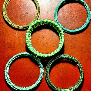 Karkötő, Ékszer, Karkötő, Memóriadrótos karkötő, Ékszerkészítés, MESKA