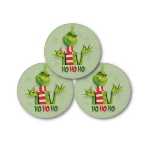 Nyomtatott fa tábla - Grincs HO HO HO - Meska.hu