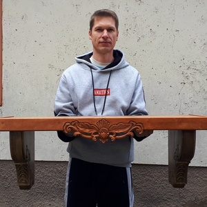 falipolc virágtartó polc fapolc könyvtartó faragottdísz feng shui tibetidísz indiaidísz indiai faragás  - otthon & életmód - bútor - polc - Meska.hu