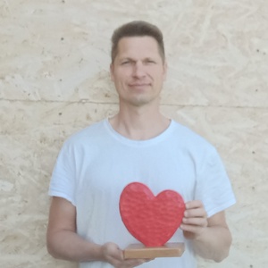 faszív szív szívdekoráció egyedi fafaragás faragás faragott lakásdísz szobadísz lakberendezés festettszív natur szív - otthon & életmód - dekoráció - asztal és polc dekoráció - asztaldísz - Meska.hu