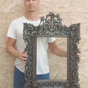 florentinkeret florentintükörkeret  tükörkeret keret fakeret festménykeret florentin vakkeret egyedikeret díszkeret  - otthon & életmód - dekoráció - kép & falikép - képkeret - Meska.hu