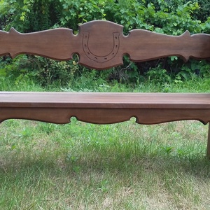 lovaspad lovasbútor lovasajándék lovasfaragás pad loca fapad egyedibútor faragott bútor népibútor fabútor - otthon & életmód - bútor - pad - Meska.hu