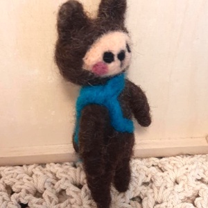 Sálas mackó - otthon & életmód - dekoráció - manók - Meska.hu