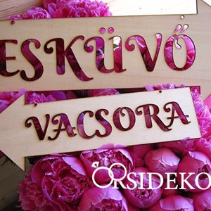 Irányító tábla - esküvő - dekoráció - helyszíni dekor - Meska.hu
