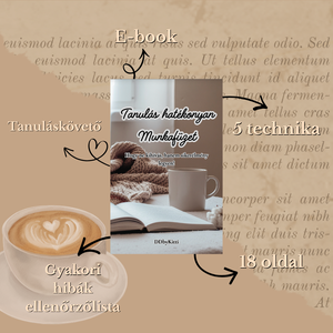 Vizsgaidőszak 2 hét alatt - e-book + munkafüzet - könyv & zene - könyv - Meska.hu