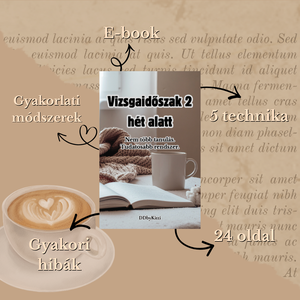Vizsgaidőszak 2 hét alatt - e-book - könyv & zene - könyv - Meska.hu
