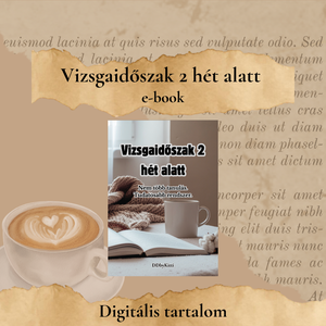 Vizsgaidőszak 2 hét alatt - e-book - Meska.hu