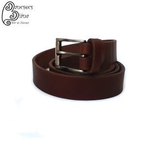 40mm széles barna öv , Ruha & Divat, Öv & Övcsat, Öv, Bőrművesség, MESKA