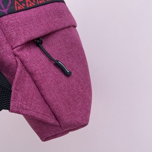 Összehúzható hátizsák, szarvasos mintával, softshell és bútorszövet anyagból, fekete pánttal - táska & tok - hátizsák - tornazsák, gymbag - Meska.hu