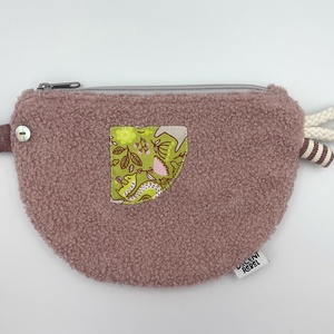 Kacsa haver pipere táska - rózsaszín buklé/zöld, bordó csőr, Táska & Tok, Neszesszer, Varrás, MESKA