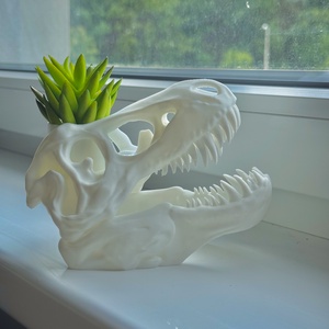 T-Rex dinoszaurusz figura  Egyedi dekorációs kaspó - Meska.hu