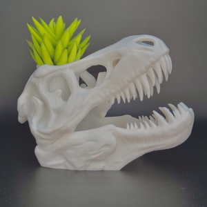 T-Rex dinoszaurusz figura  Egyedi dekorációs kaspó - otthon & életmód - dekoráció - virágdísz és tartó - cserép & kaspó - Meska.hu