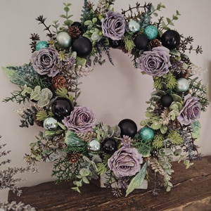 Karácsonyi ajtódísz  - otthon & életmód - dekoráció - asztal és polc dekoráció - asztaldísz - Meska.hu