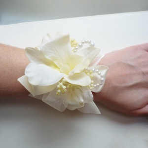 Orchideás esküvői csomag - esküvő - ékszer - karkötő & csuklódísz - Meska.hu