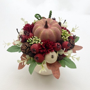 Őszi asztaldísz tökkel bogyós - otthon & életmód - dekoráció - asztal és polc dekoráció - asztaldísz - Meska.hu Őszi asztaldísz tökkel bogyós - otthon & életmód - dekoráció - asztal és polc dekoráció - asztaldísz - Meska.hu