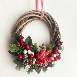 Karácsonyi ajtódísz piros bogyós - karácsony - karácsonyi lakásdekoráció - karácsonyi ajtódíszek - Meska.hu Karácsonyi ajtódísz piros bogyós - karácsony - karácsonyi lakásdekoráció - karácsonyi ajtódíszek - Meska.hu