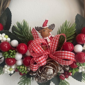 Karácsonyi ajtódísz piros bogyós - karácsony - karácsonyi lakásdekoráció - karácsonyi ajtódíszek - Meska.hu Karácsonyi ajtódísz piros bogyós - karácsony - karácsonyi lakásdekoráció - karácsonyi ajtódíszek - Meska.hu