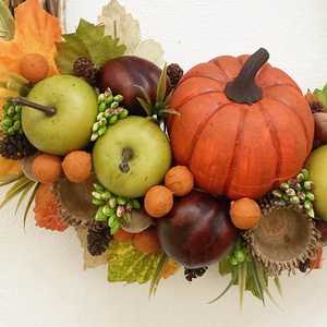 Őszi tökös ajtódísz  - otthon & életmód - dekoráció - ajtó- és ablak dekoráció - ajtódísz & kopogtató - Meska.hu Őszi tökös ajtódísz  - otthon & életmód - dekoráció - ajtó- és ablak dekoráció - ajtódísz & kopogtató - Meska.hu