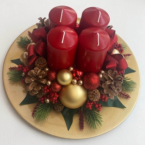 2db-os karácsonyi dísz csomag  - karácsony - karácsonyi lakásdekoráció - karácsonyi ajtódíszek - Meska.hu