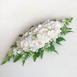 Selyemvirág asztaldísz fehér - esküvő - dekoráció - asztaldísz - Meska.hu